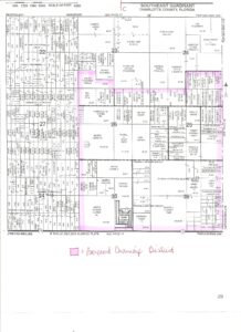 Bermont Drainage District Boundary Map. Contact us for assistance with this document.